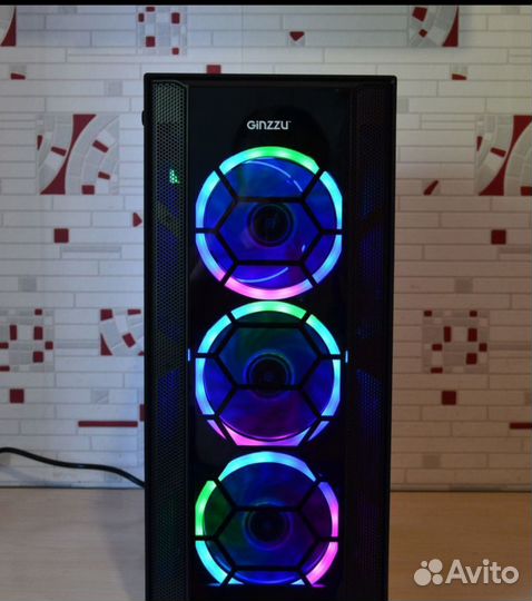 Игровой компьютер 12 ядер /16 Гб озу/ RX 580 8gb