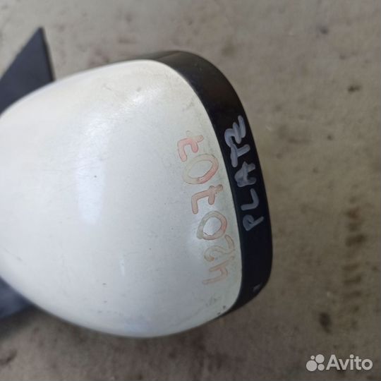 Зеркало левое Toyota Vitz, platz 10 рестайлинг