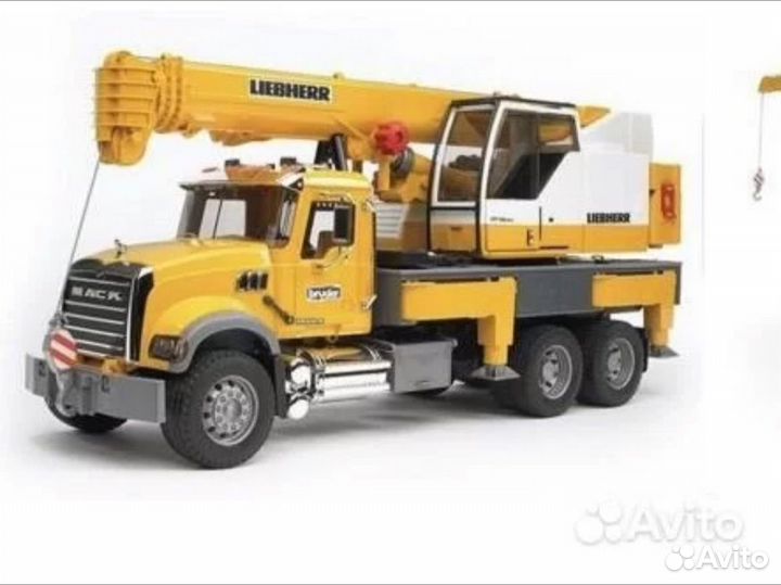 Игрушка bruder автокран