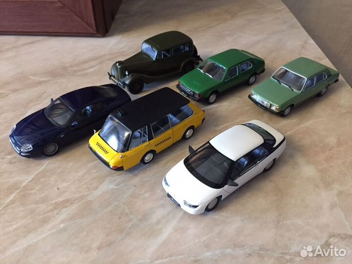 Модели из журнала автолегенды СССР