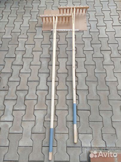 Грабли деревянные