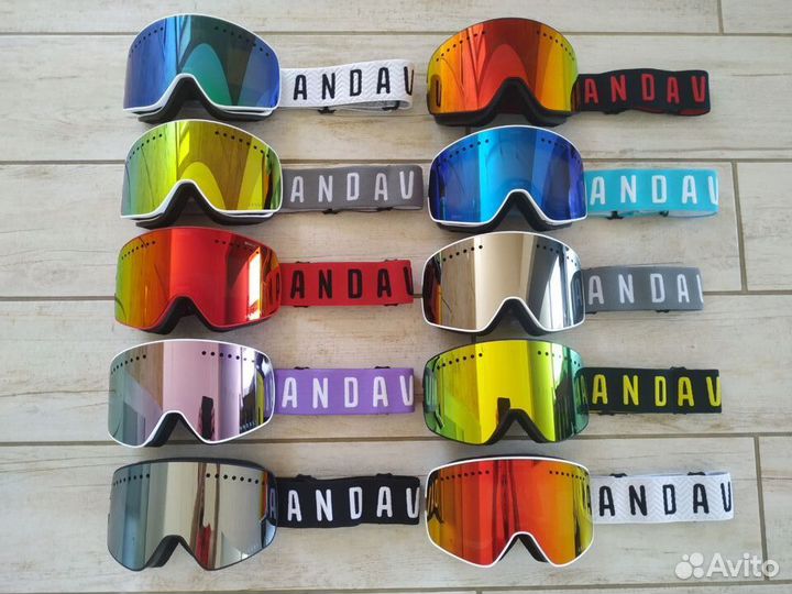 Горнолыжные очки с магнитной линзой