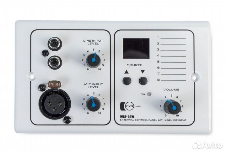 Регулятор громкости cvgaudio WCP-D2W