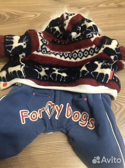 Комбинезон для собак зимний