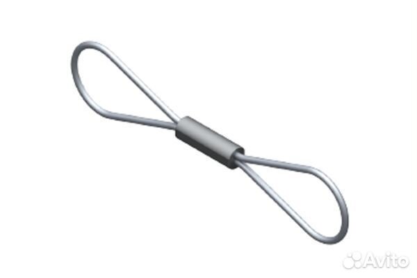 Страховочный трос для прицепа без тормоза до 750