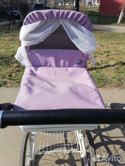 Детские коляски 2 в 1 эко кожа Reindeer