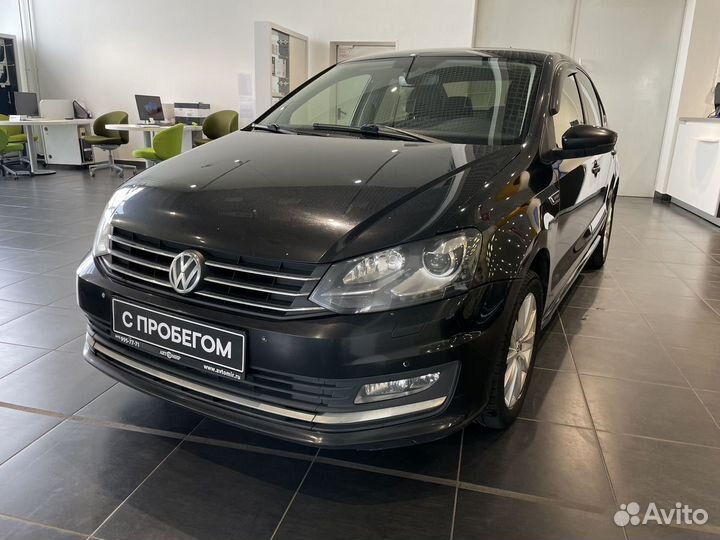 Volkswagen Polo 1.6 AT, 2016, 128 346 км