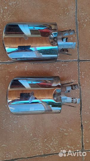 Насадки на глушитель на VW Touareg