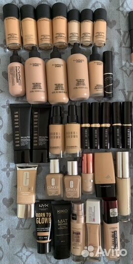 Тональная основа, консиллер, база под макияж