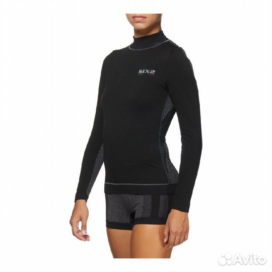 Термокофта sixs TS4 plus Black Carbon, M