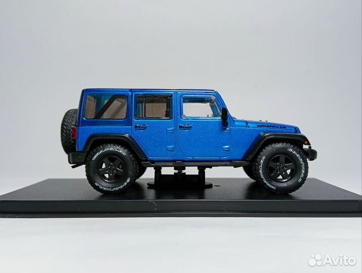 1/43 Jeep Wrangler 4x4 Blue (2016) Greenlight