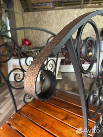 Мостик для сада кованый