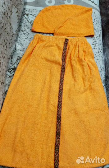 Новый набор полотенец для бани и сауны