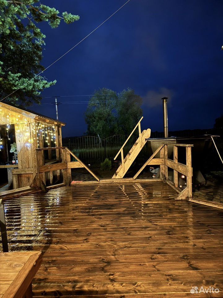 Русская баня с чаном баня на дровах семейная 