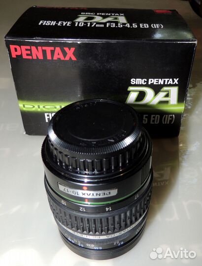 Pentax DA 10-17mm F3.5-4.5 Fish-Eye ED