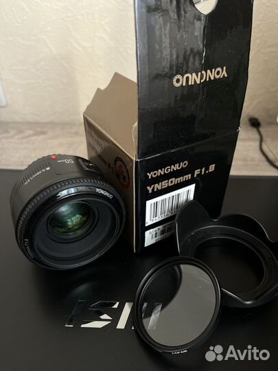 Объектив yongnuo 50mm 1.8