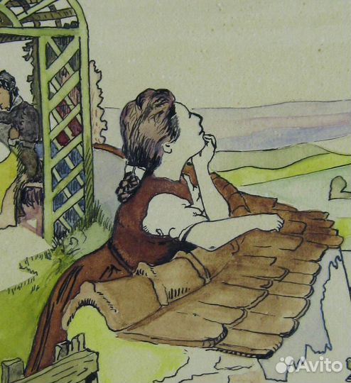 Рисунок Й. Маудера для Меггендорфер Блаттер 1920-е