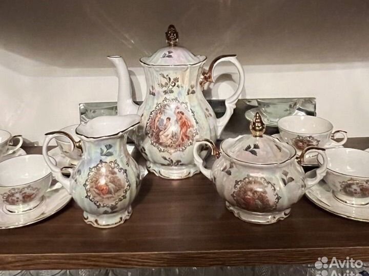 Сервиз кофейный, кофейный Мадонна гдр