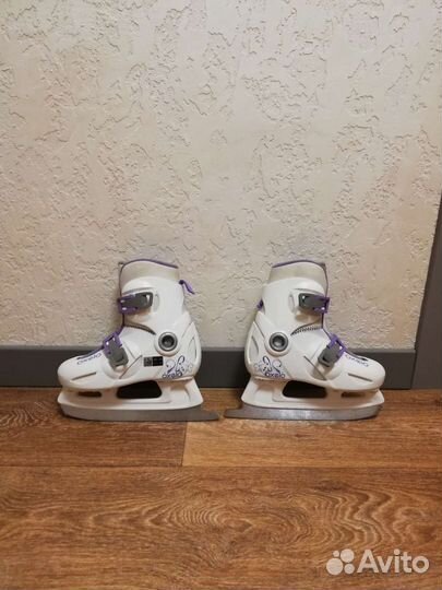 Коньки для девочки с 7 до 9 лет