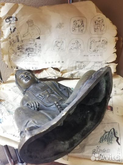 Будда статуэтка старинная