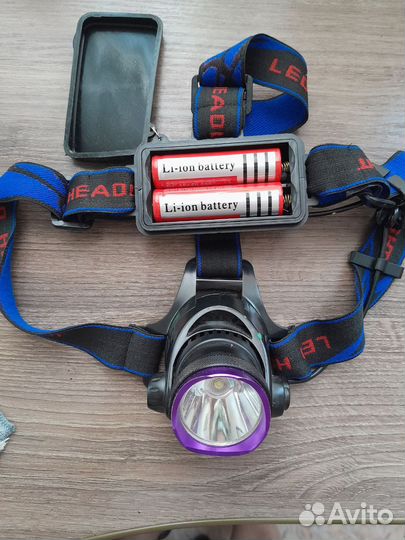 Налобный фонарь LED headlight