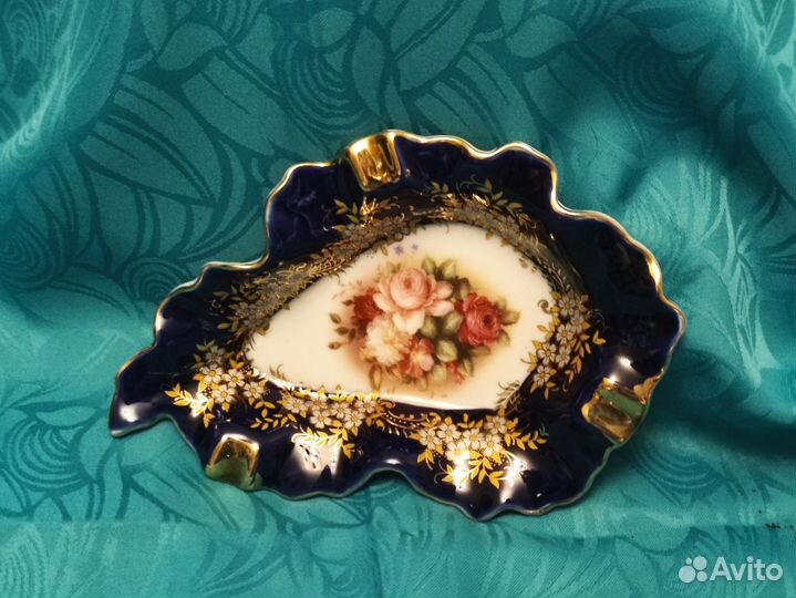 Пепельница фарфор Чехия без клейма винтаж