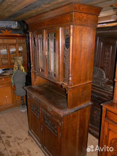 Буфет старинный резной 19 век Россия