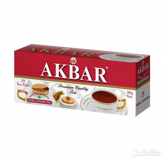 Чай Akbar 25пакетиков