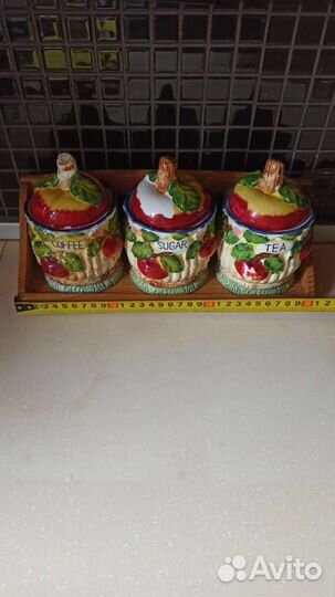 Керамические банки для сыпучих продуктов