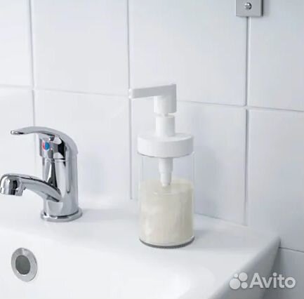 Дозатор для жидкого мыла, моющего икеа ikea,стекло