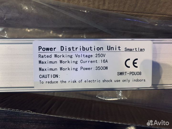 Блок розеток 19 1U +шнур