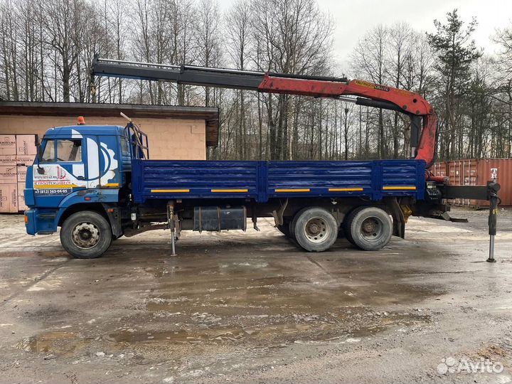 КАМАЗ 65117-N3 с КМУ, 2012