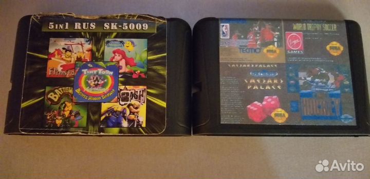 Картриджи sega