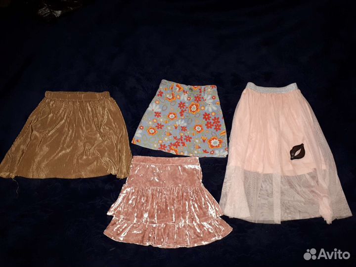 Детские вещи пакетом для девочек 110 116 122