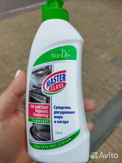 Гель для удаления жира и нагара