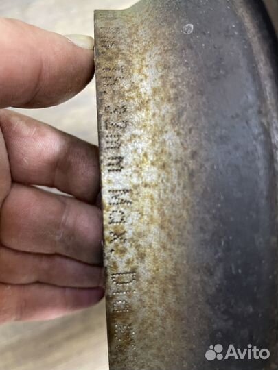 Тормозные диски на porsche cayenne