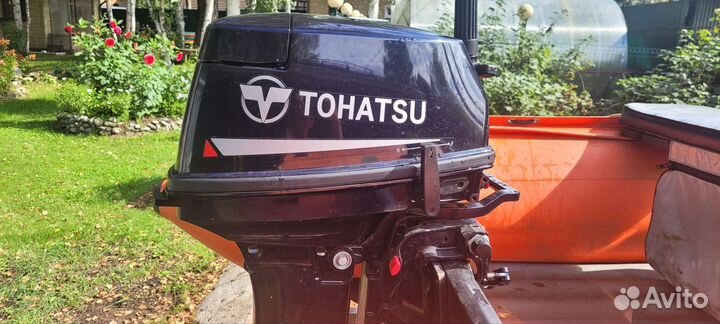 Лодка резиновая Solar380 мотор Tohatsu 18л/с