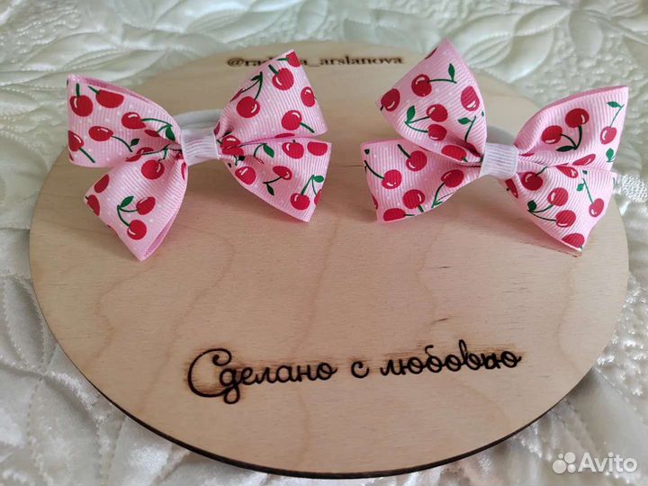 Резинки для волос ручной работы