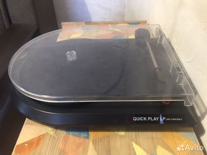 Виниловый проигрыватель ION quickplay LP