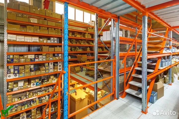 Мезонинные стеллажи