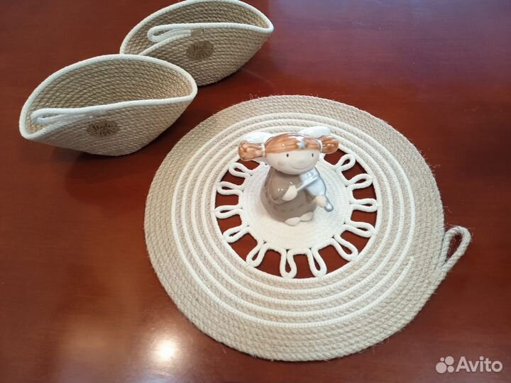 Декор набор из джута handmade