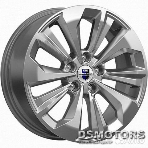 Диски Авиор 7.0/17 5x110 ET35 d67.1 дарк платинум