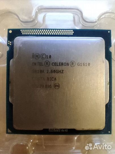Процессор CPU Intel Celeron G1610 Socket LGA1155