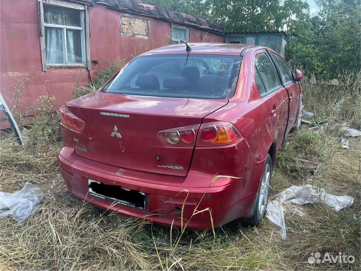 Mitsubishi lancer 10; 1,8 CVT в разборе