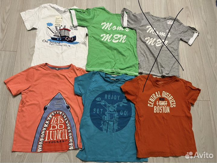 Одежда для мальчика пакетом 110 116 122 next hm