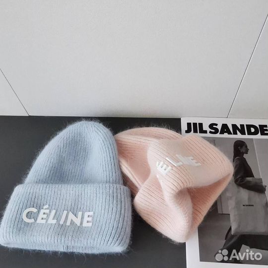 Celine шапка женская