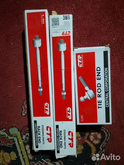 Тяги и рулевой наконечник lacetti