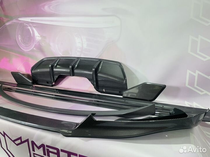 Обвес BMW X6 F16 M performance аквапринт