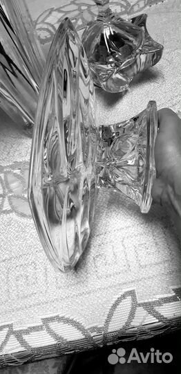 Фруктовница богемия Facet Qold Чехия