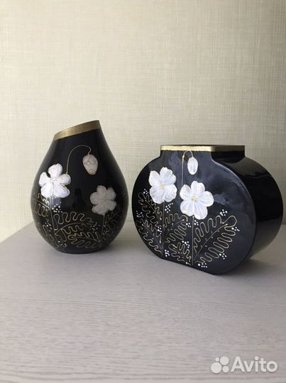 Парные декоротивнве вазы